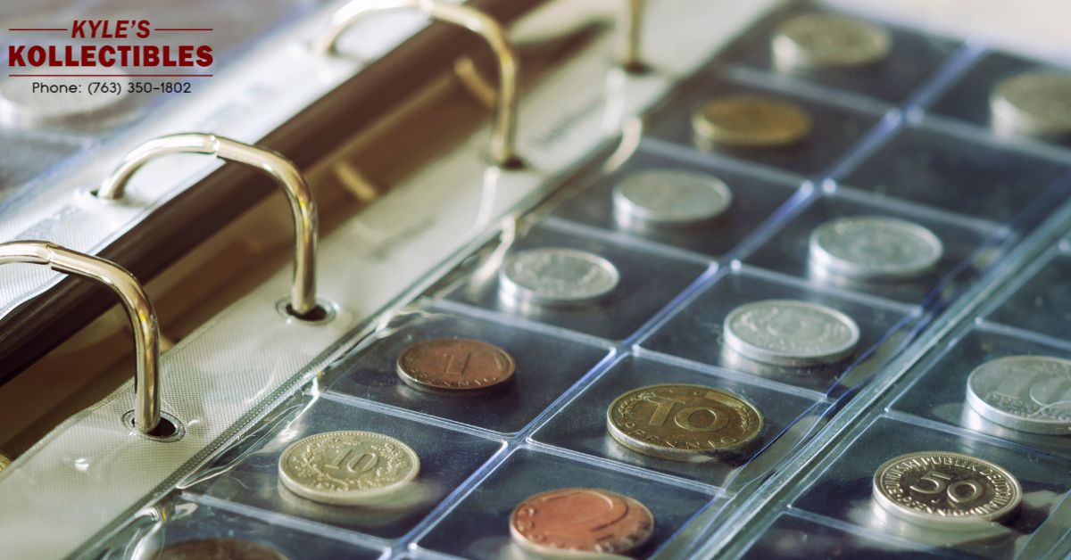 booklet of multiple coins - Kyle's Kollectibles collection appraisal